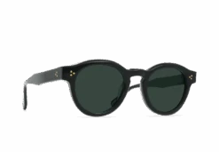 ZELTI-Recycled Black / Green Polarized-49 11 ZELTI-Recycled Black / Green Polarized-49 -Raen Eyeglasses Shop 100F231ZEL S762 49 A1