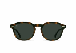 CLYVE-Espresso Tortoise / Green Polarized-52