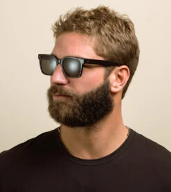 WEST-Recycled Black / Smoke Polarized-55 17 WEST-Recycled Black / Smoke Polarized-55 -Raen Eyeglasses Shop 100M232WES S756 55 A4