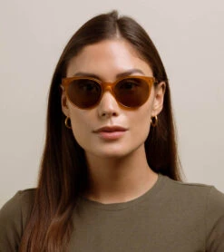 NORIE-Honey / Bottle Green-53 11 NORIE-Honey / Bottle Green-53 -Raen Eyeglasses Shop 100W161NOR S091 53 A3