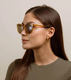 NORIE-Honey / Bottle Green-53 12 NORIE-Honey / Bottle Green-53 -Raen Eyeglasses Shop 100W161NOR S091 53 L4