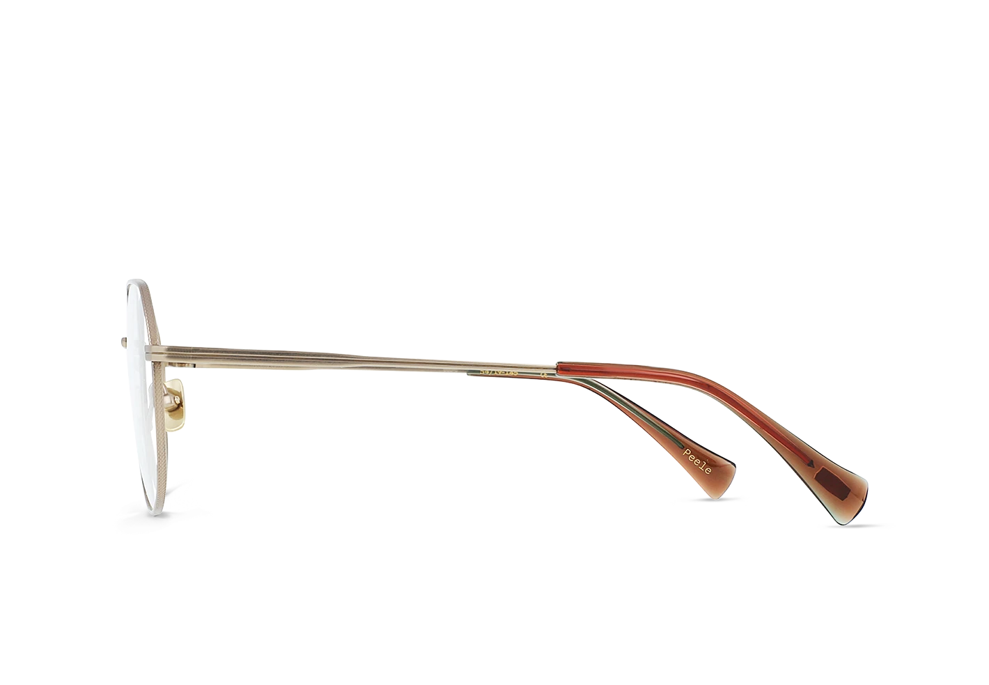 PEELE-Satin Japanese + Gold Sorrel / Clear-54 4 PEELE-Satin Japanese + Gold Sorrel / Clear-54 - Image 4