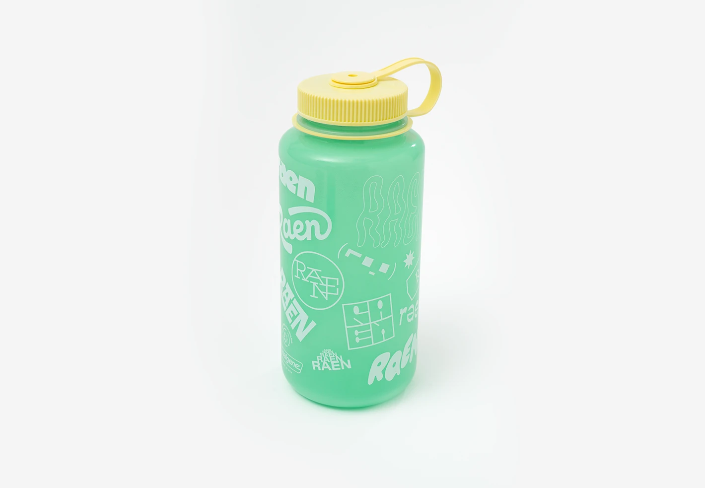 RAEN Nalgene Bottle - Glow Green 1 RAEN Nalgene Bottle - Glow Green