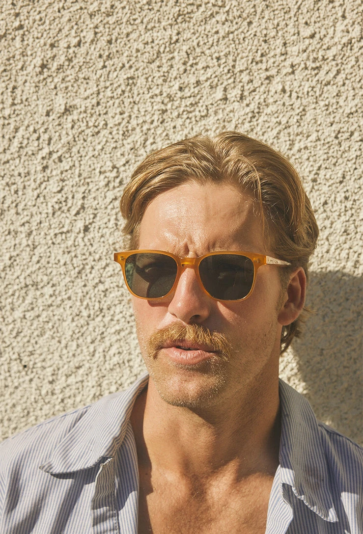 Raen Eyeglasses Shop -Raen Eyeglasses Shop Alvez SS24 Honey Green Polarized L3 1