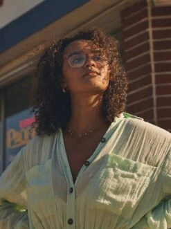 DAISEY-Dawn / Clear-57 16 DAISEY-Dawn / Clear-57 -Raen Eyeglasses Shop DAISEY SS21 Dawn Clear L5