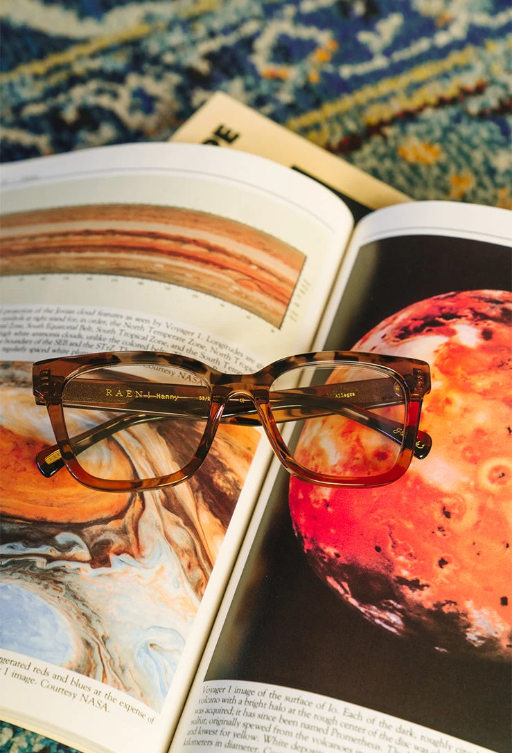 HANNY-Crystal Black Cosmos Tortoise / Clear-53 5 HANNY-Crystal Black Cosmos Tortoise / Clear-53 - Image 5