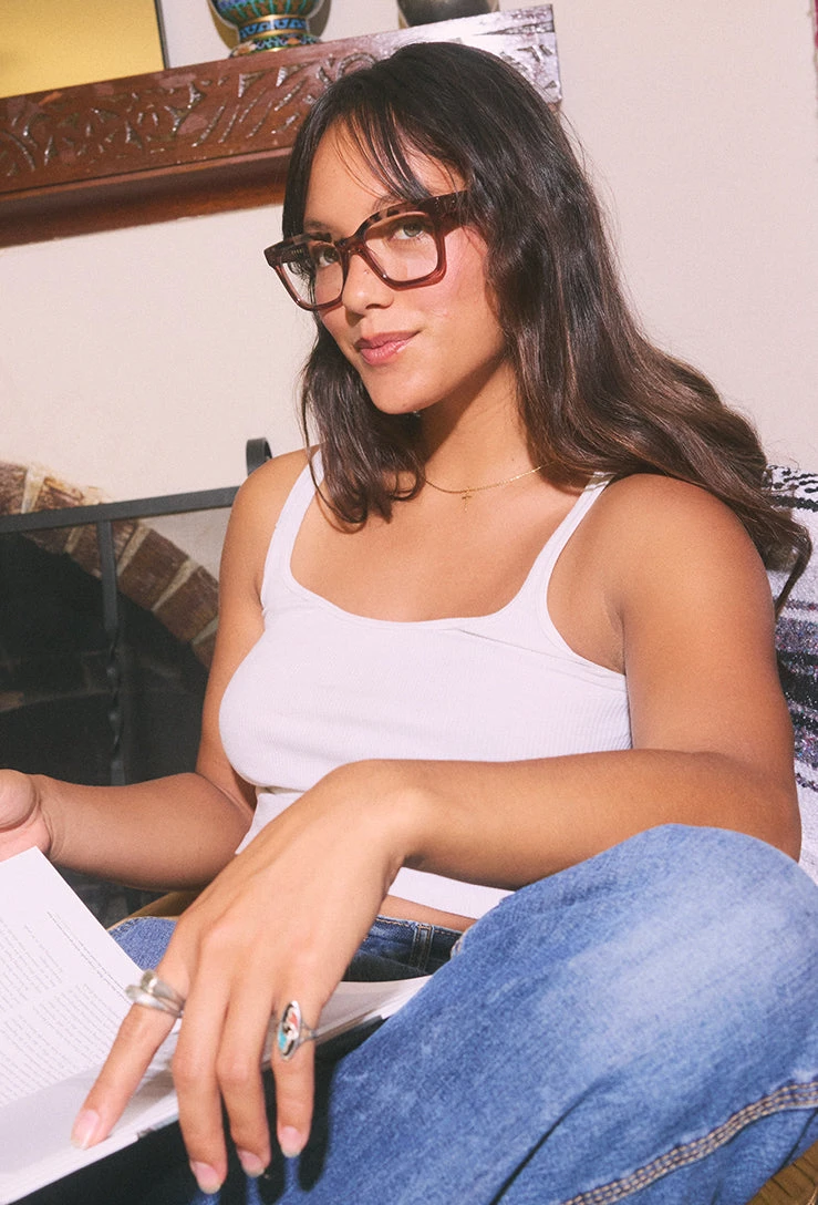 HANNY-Crystal Black Cosmos Tortoise / Clear-53 2 HANNY-Crystal Black Cosmos Tortoise / Clear-53 - Image 2