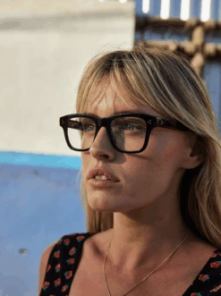 LEUKA-Cosmos Tortoise / Clear-51 10 LEUKA-Cosmos Tortoise / Clear-51 -Raen Eyeglasses Shop LEUKA SS23 Cosmos Tortoise Clear L1