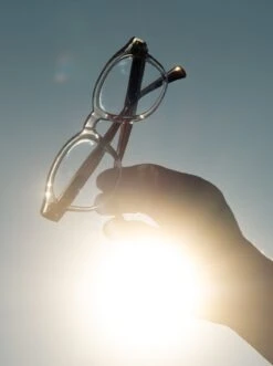 LOCKLIN-Sonora Whiskey/Clear-49 16 LOCKLIN-Sonora Whiskey/Clear-49 -Raen Eyeglasses Shop LOCKLIN FW23 Sonora Whiskey Clear L5