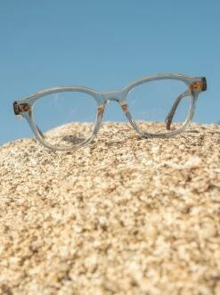 LOCKLIN-Sonora Whiskey/Clear-49 17 LOCKLIN-Sonora Whiskey/Clear-49 -Raen Eyeglasses Shop LOCKLIN FW23 Sonora Whiskey Clear L6