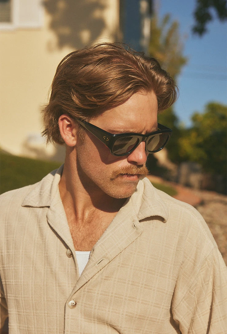 LONSO-Recycled Black / Green Polarized-53 2 LONSO-Recycled Black / Green Polarized-53 - Image 2