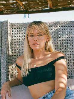 Raen Eyeglasses Shop -Raen Eyeglasses Shop MARIN II SS23 Ginger Clear L1