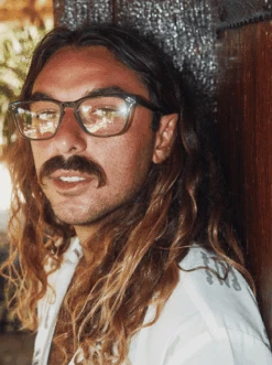 NAIVEN-Crystal Black / Clear-55 -Raen Eyeglasses Shop NAIVEN SS23 Crystal Black Clear L2