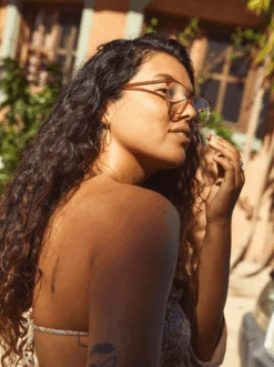 NEESE-Nero Tortoise / Clear-56 12 NEESE-Nero Tortoise / Clear-56 -Raen Eyeglasses Shop NEESE SS23 Nero Tortoise Clear L2