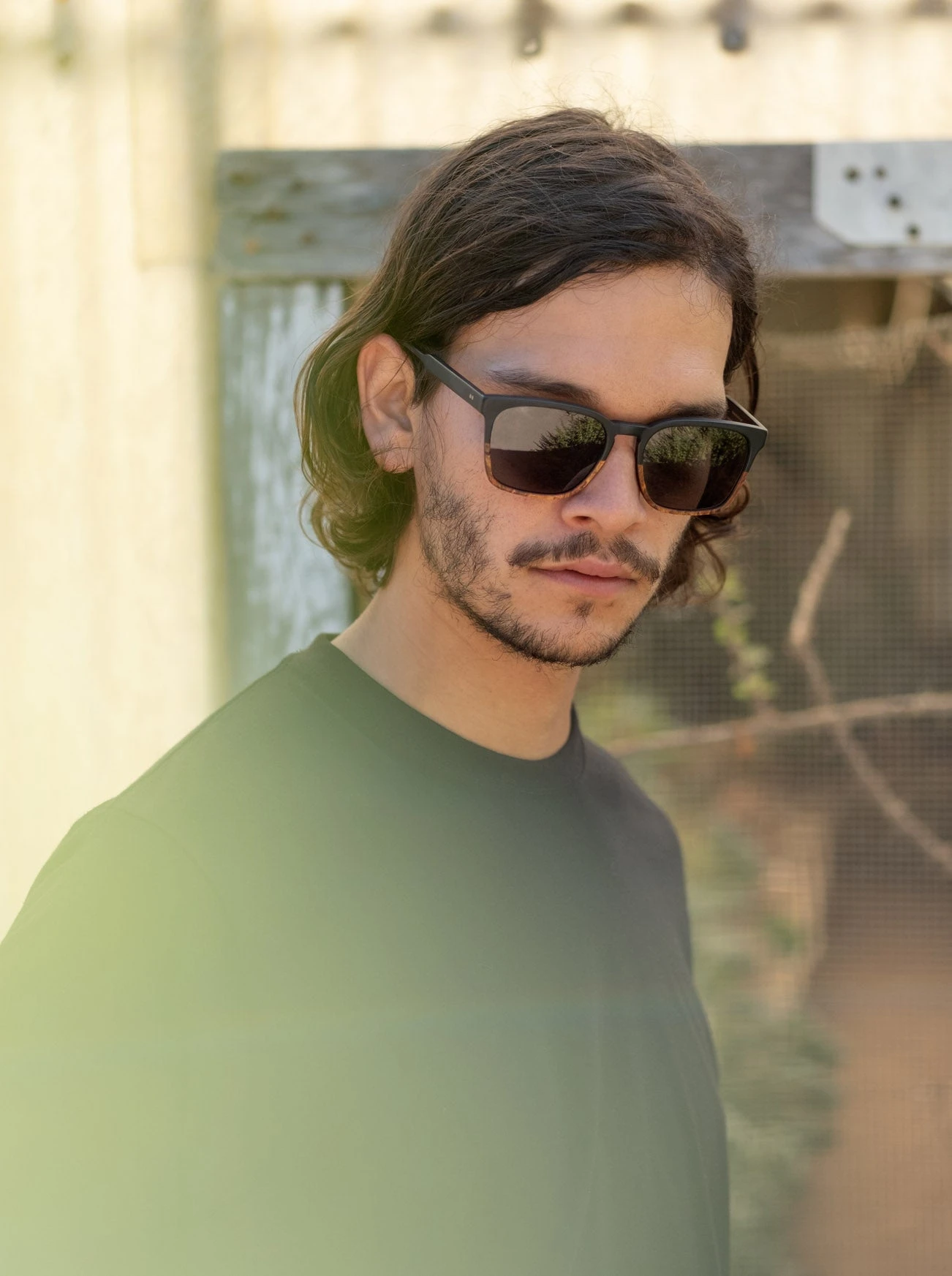 PIERCE-Burlwood / Black Polarized-55 2 PIERCE-Burlwood / Black Polarized-55 - Image 2