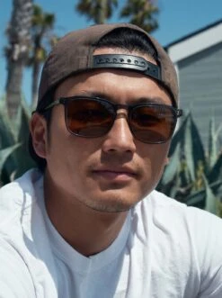 WILEY-Recycled Black / Green Polarized-54 -Raen Eyeglasses Shop WILEY Recycled Black Green Polarized L7